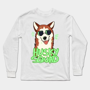 HUSKY SQUAD (red) Long Sleeve T-Shirt